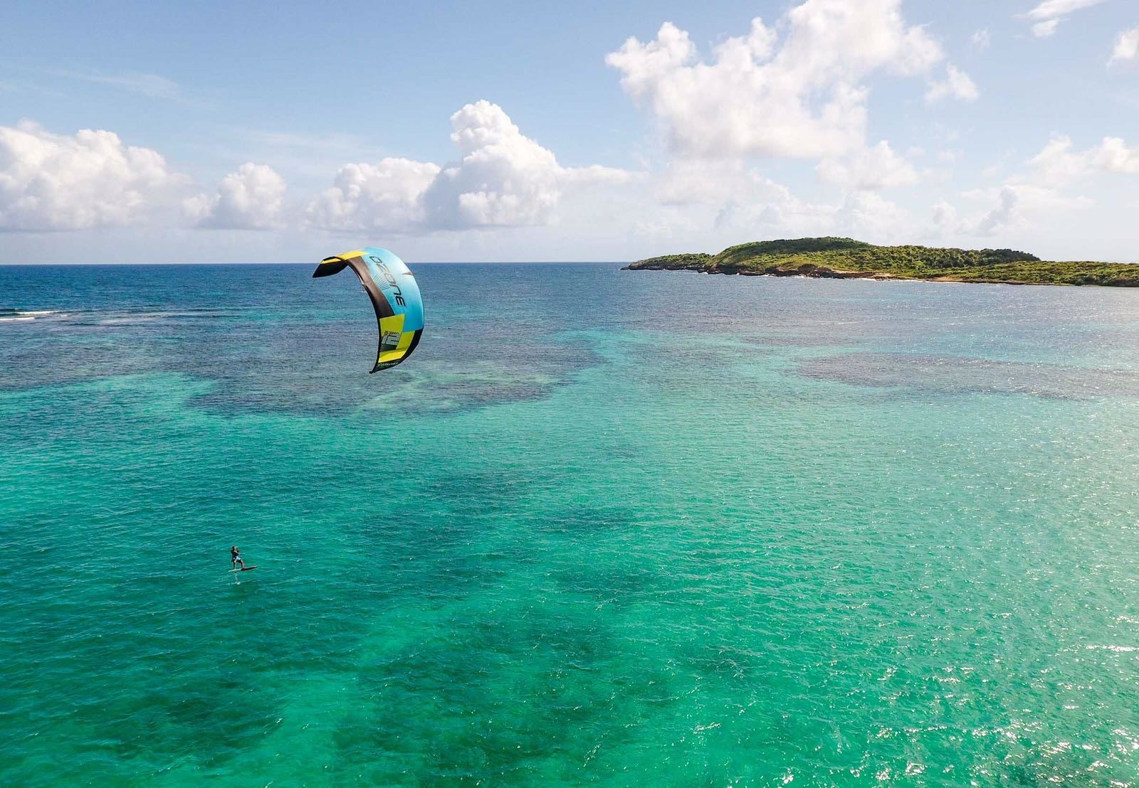 Kitesurfing adventure