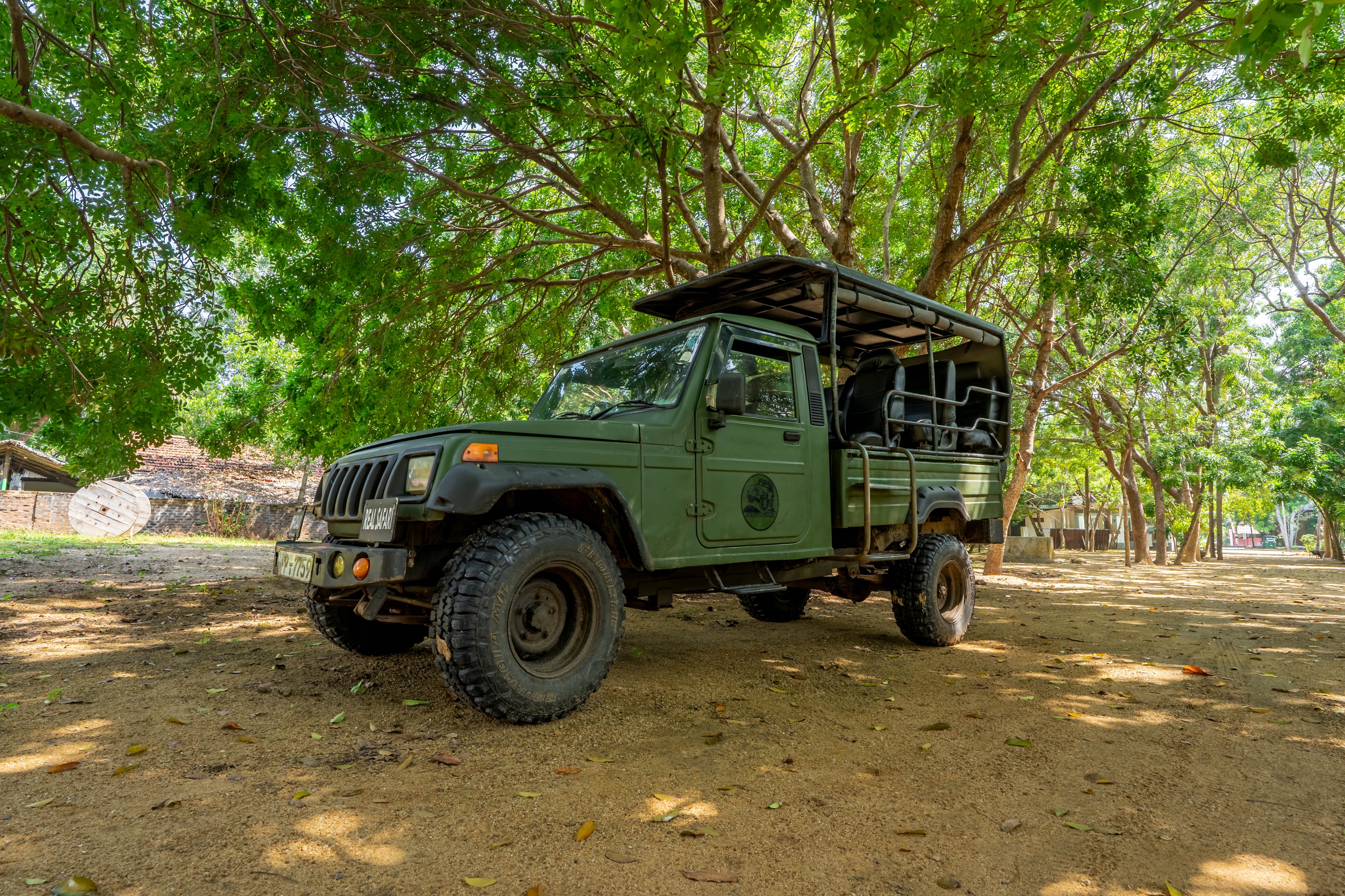 Beautiful landscape of Kumana National Park